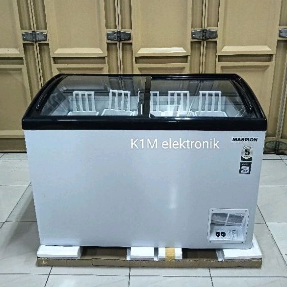 Chest freezer Maspion 300 ltr Slidding Glass UFH 300C UFH-300C