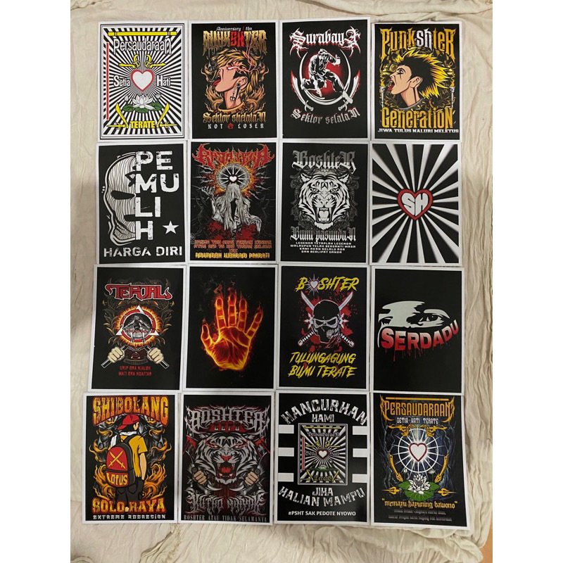 poster dinding PSHT / Poster PSHT keren