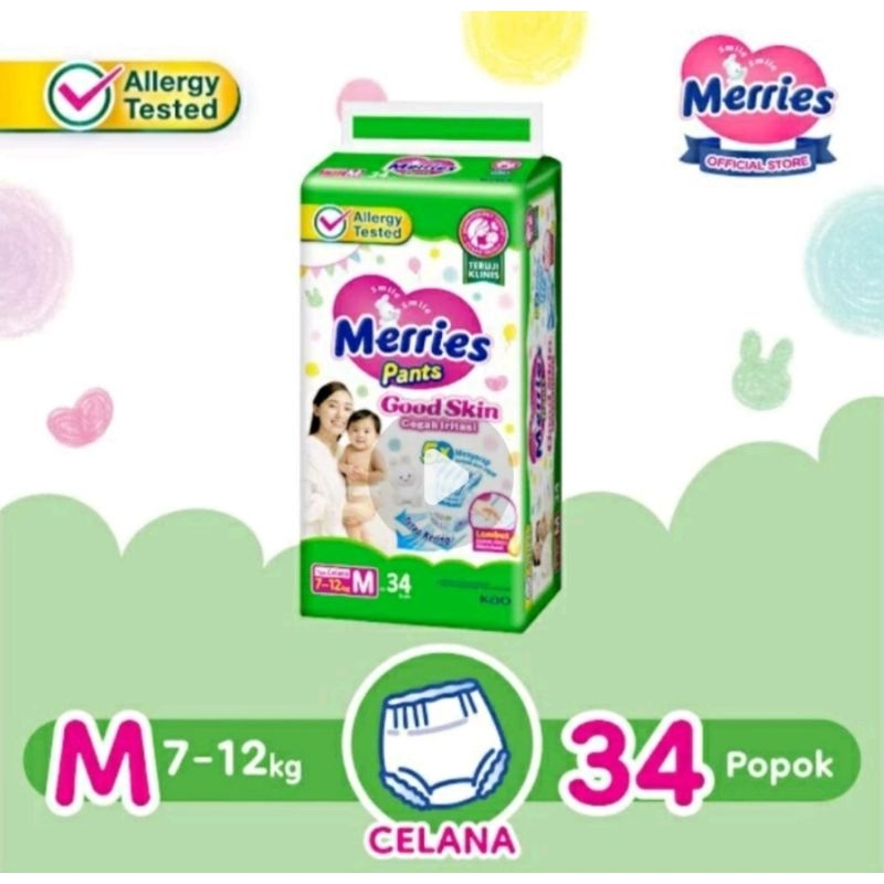 Pampers Merries M34