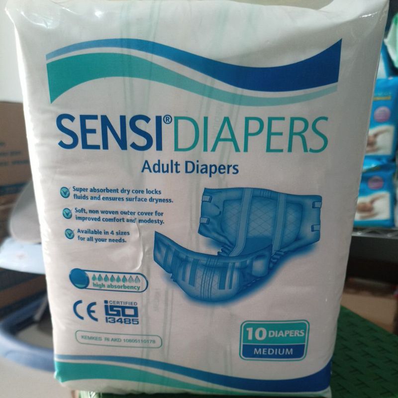 Sensi Diapers Adult Diapers type Perekat