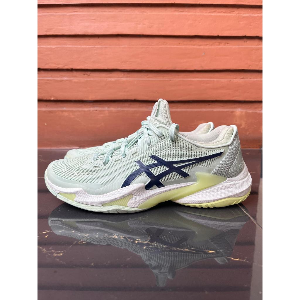 SEPATU TENNIS ASICS WANITA Court FF-3 Pale Blue/Blue Expanse - Original Second