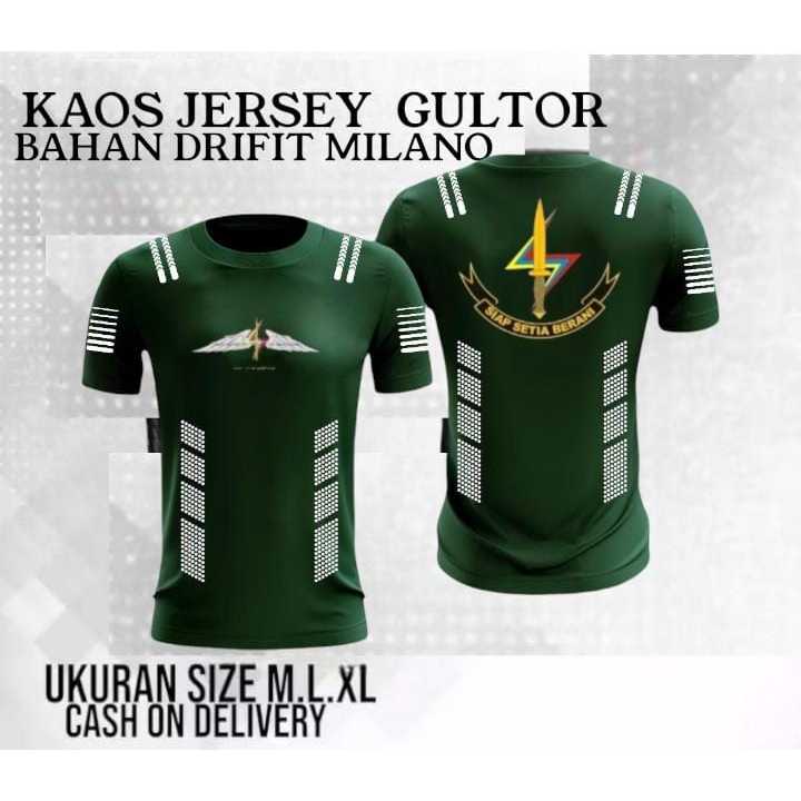 kaos sat 81 kopassus /baju Gultor /jersey kopassus /kaos gultor kopassus