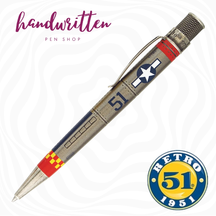 

RETRO 51 Mustang P-51 Tornado Rollerball Ballpoint Pen / Pulpen
