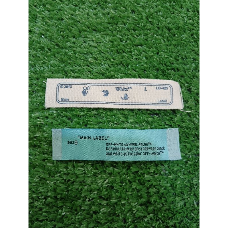 

Off woven label