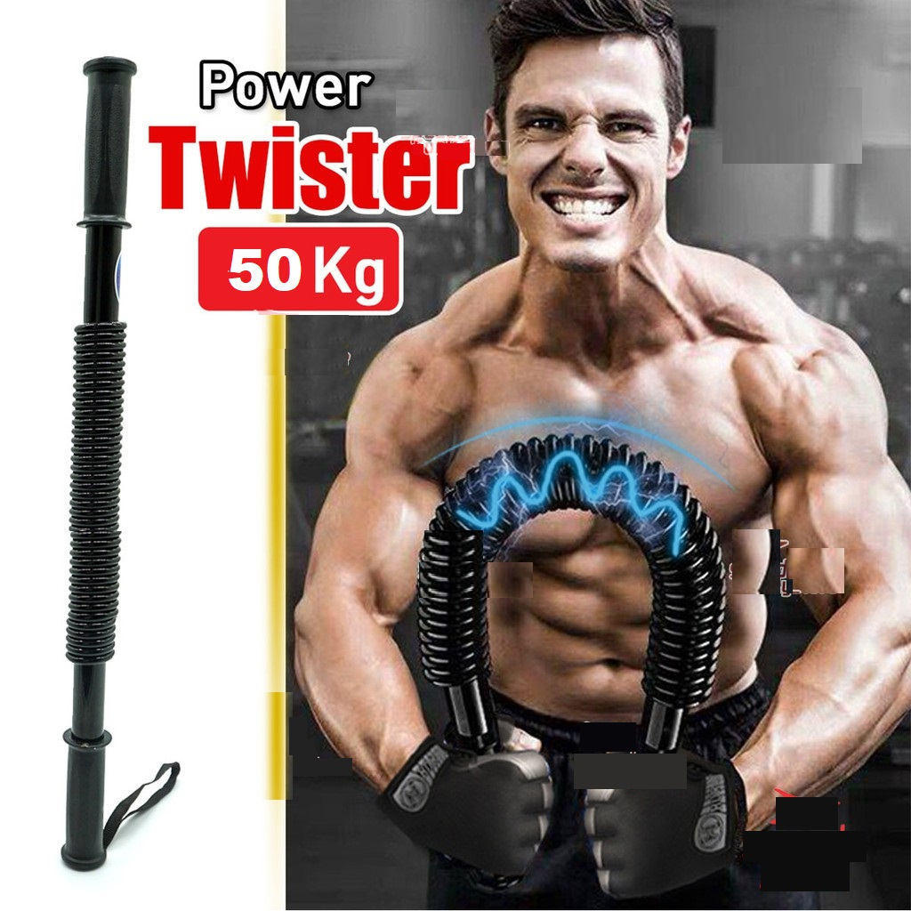 RUMAH GYM | PERALATAN FITNESS GYM Power Twister Strength Level - Alat Pembentuk Otot BAHU TANGAN DAD