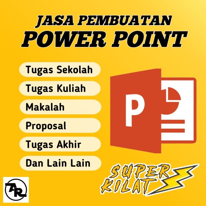 JASA PEMBUATAN PPT MURAH (tugas sekolah/kuliah)