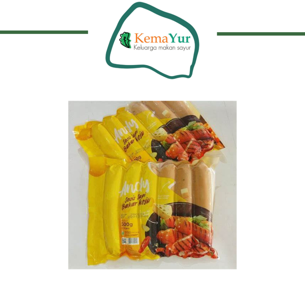 

FROZEN SOSIS BAKAR ANDY KEJU MINI ISI 10PCS 500GR