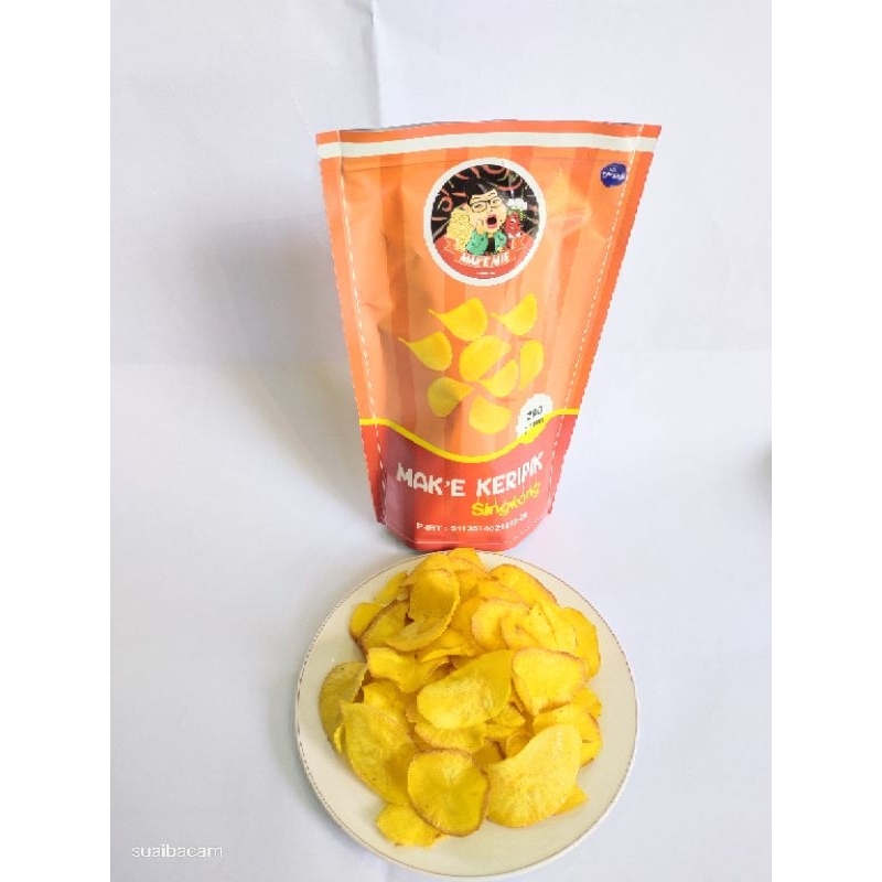 

kripik singkong rasa bawang gurih