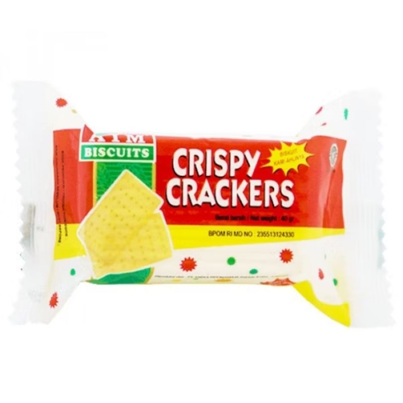 

AIM CRISPY CRACKERS ECER