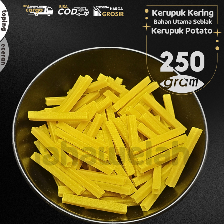 

Kerupuk Potato Kentang 250g by Lahawelah