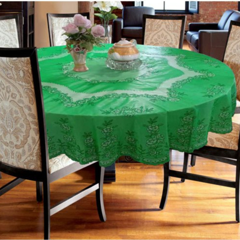 Taplak meja makan bundar ukuran 70" x 70"/ Taplak meja 178 x 178 cm