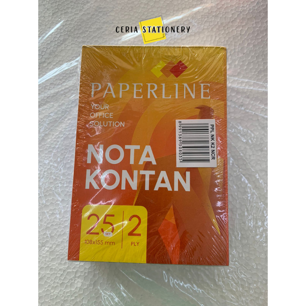 

Nota Kontan 2 Ply Paperline / PPL NK K2 NCR