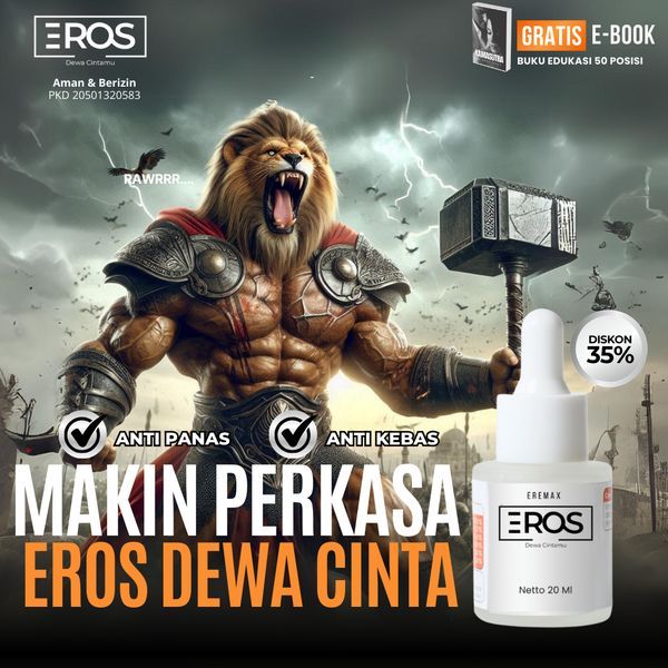 Eros Tetes Pria Perkasa Original Obat Kuat Dewa Cinta Eros Obat Kuat Pria Tahan Lama Khusus Pria