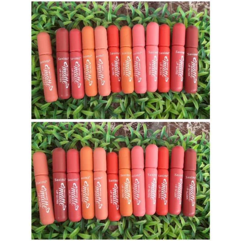 1 lusin Lipstik sasimi Murah Lipgloss sasimi