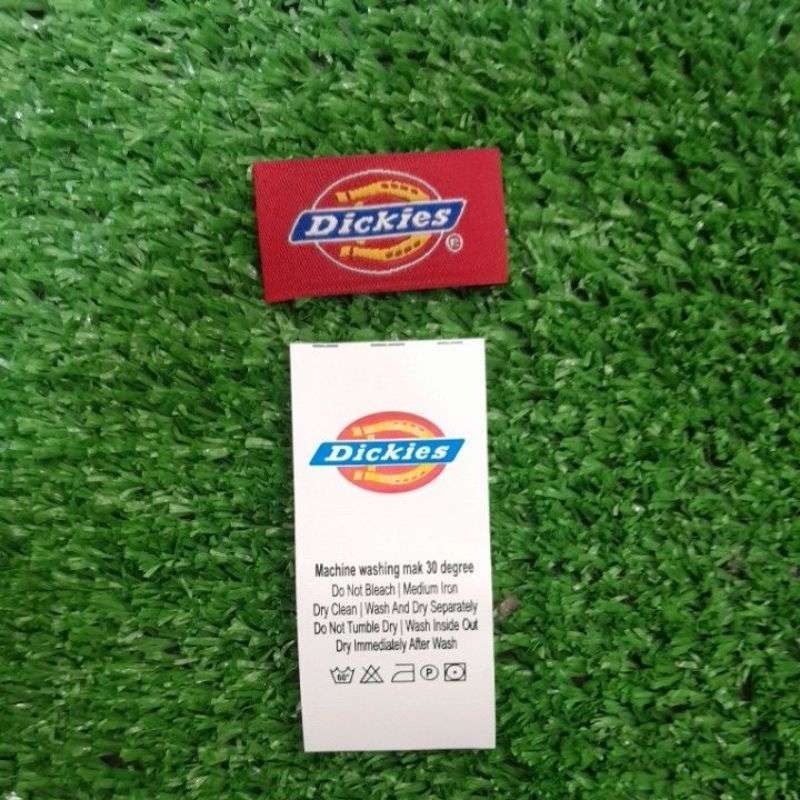 

DICKIES WOVEN DAN WASING LABEL TAG 1SETT. CO 1X ISI ( 1pcs )