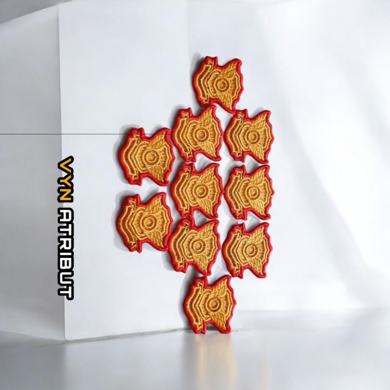 ATRIBUT PDL POLRI/PIN COMUNITY LANTAS BORDIR TIMBUL