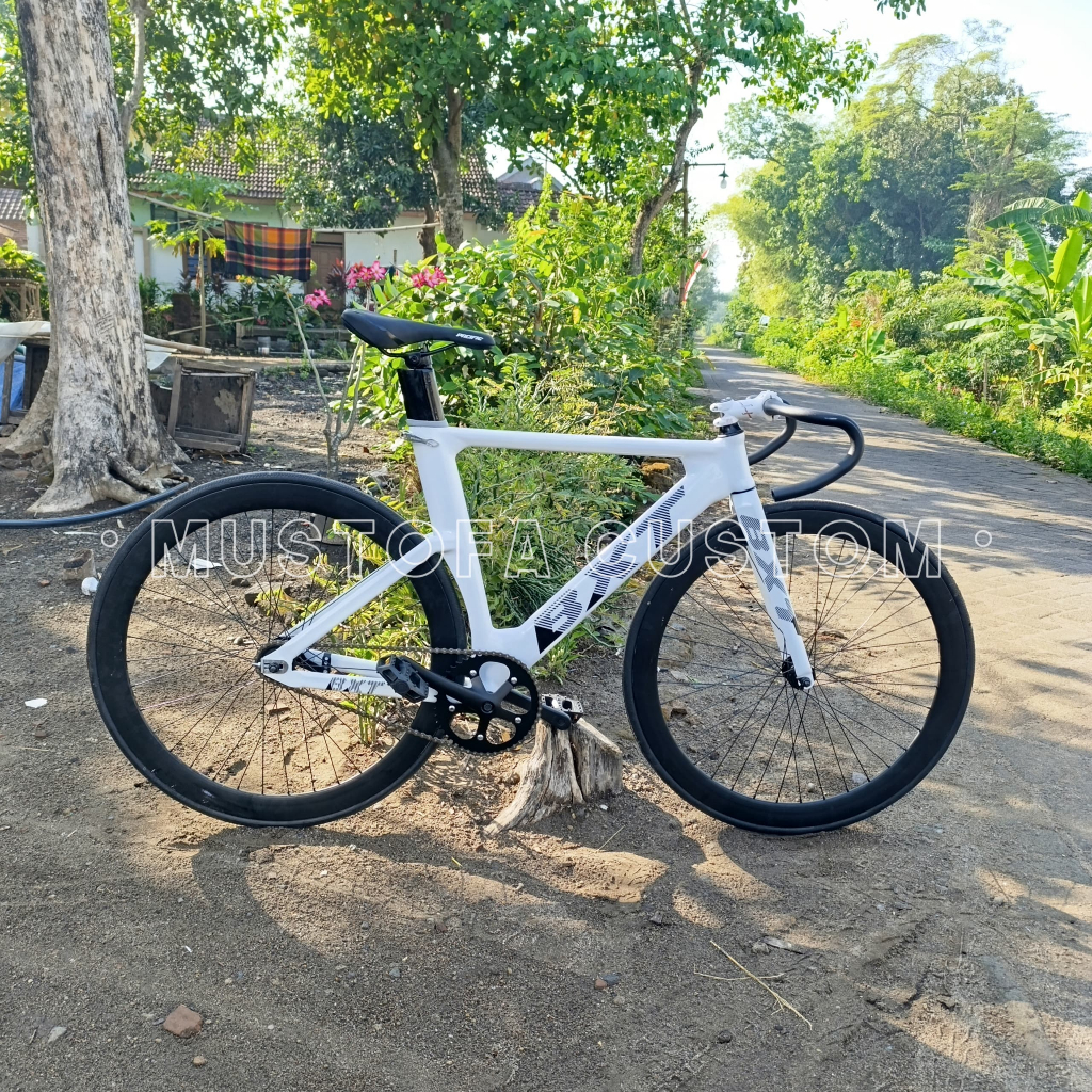 Fullbike Sepeda Fixie Custom Model BXT Hi-ten Steel - MustofaCustom