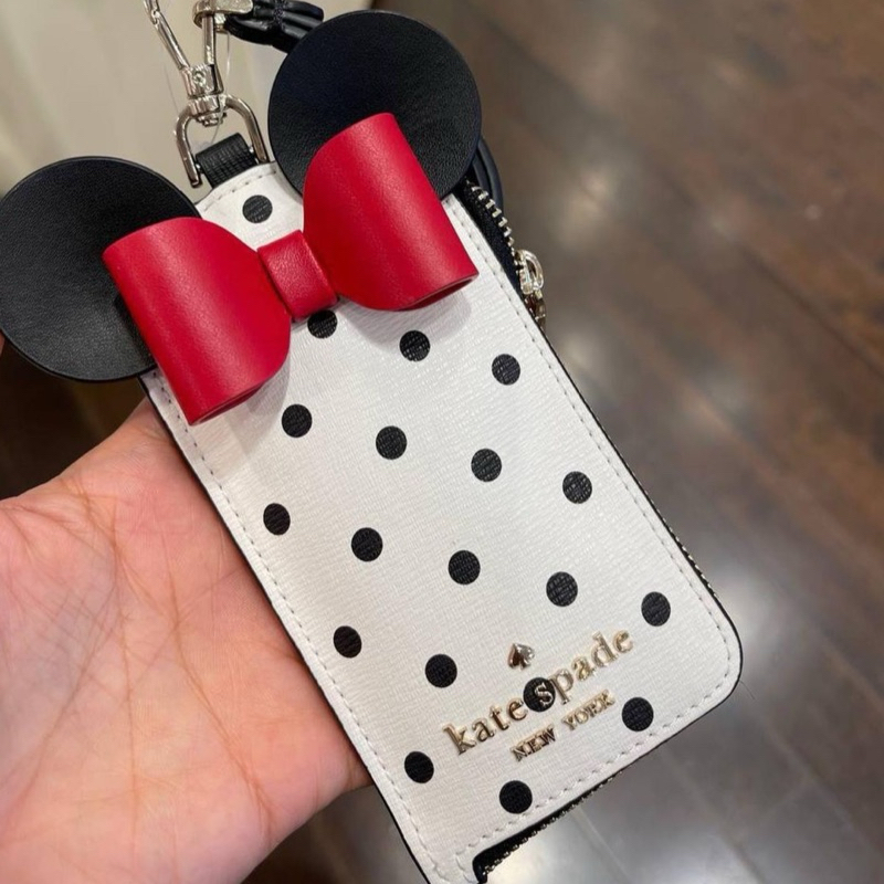 

KS KATE SPADE K4758 DISNEY X MINNIE MOUSE LANYARD