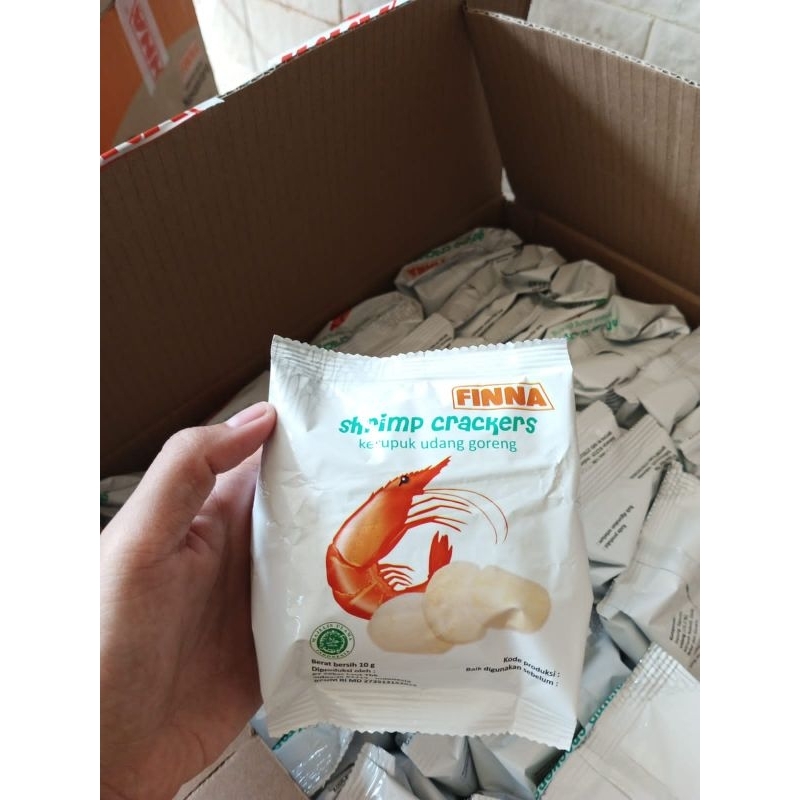 

FINNA KERUPUK UDANG MATANG - 10 GR - PER 1 PCS