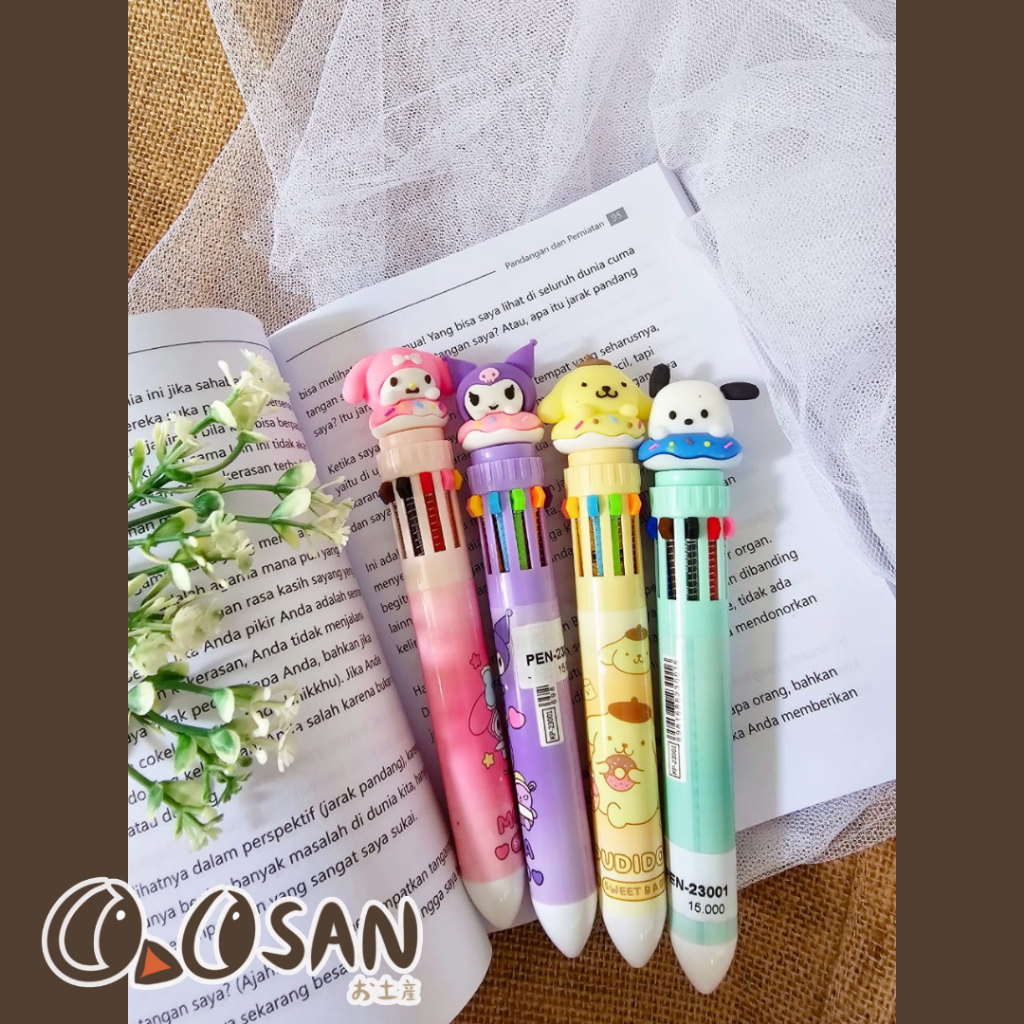 

Pulpen Karakter 10 Warna Karakter Sanrio 3D Kualitas Tinggi