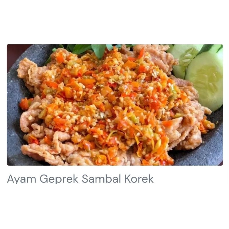 

JuJu Sambal Korek Homemade (pouch 500 gram