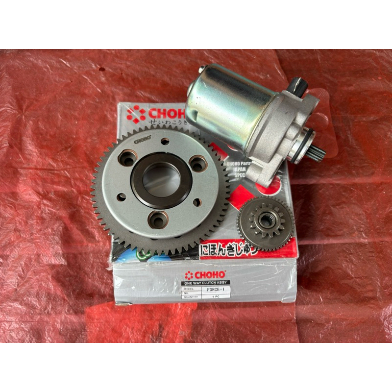 DINAMO STATER SET DINAMO STARTER PLUS GIGI GIR GEAR ONE WAY STARTER KECIL BESAR FIZR F1ZR FIZ R F1Z 