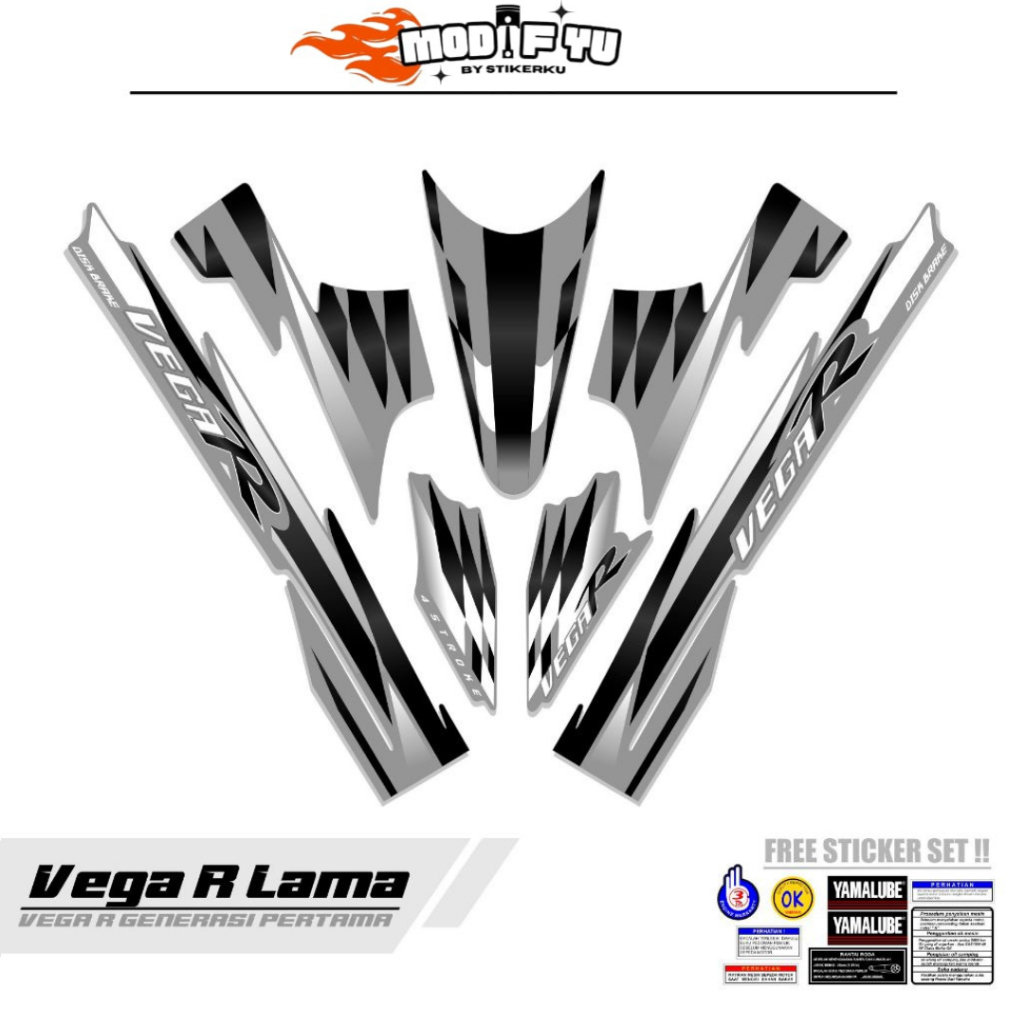 STRIPING VEGA R LAMA MOTIF M2 / STIKER VEGA R LAMA / STIPING VEGA R LAMA / SETIKER VEGA R LAMA / LIS
