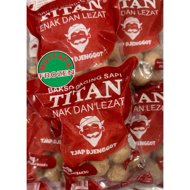 

Bakso Sapi Titan Cap Jenggot 250gr