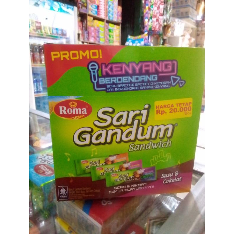 

Sari Gandum Sandwich Box | Isi 12pcs@27g