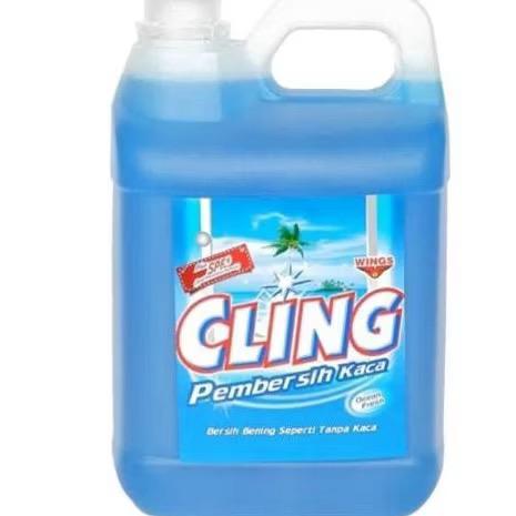 Cling Pembersih Kaca Glass Cleaner Jerigen 4liter