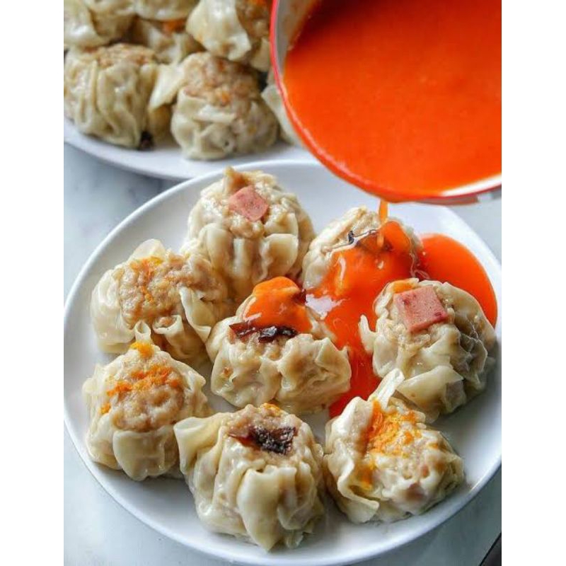 

Dimsum Premium 30 gr Free saos pedas isi 50 pcs. reseler