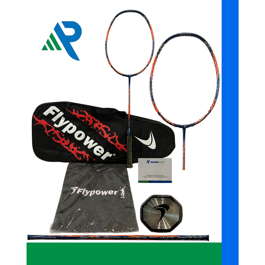Raket Badminton FLYPOWER BALAKOSA Free kaos dan tas Flypower