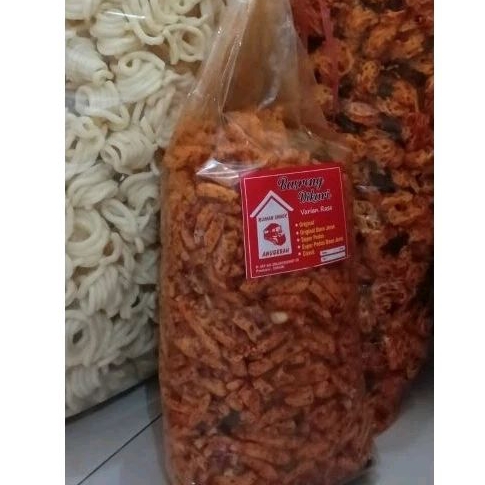 

Basreng Pedas/ Basreng Original Daun Jeruk 1 kg/500 gr Renyah Kriuk Halal.