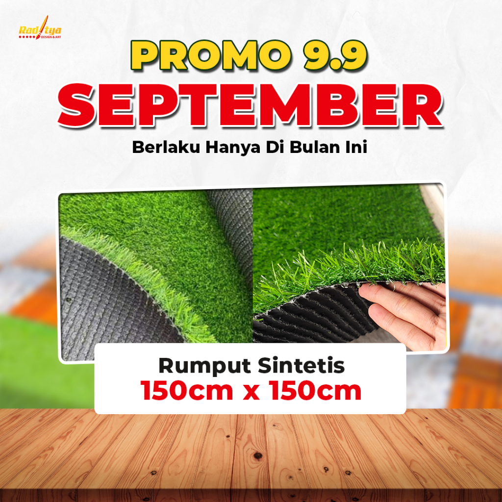 Rumput Sintetis 150x150 Karpet Rumput Sintetis Untuk Lantai Kamar Dari RDA Official