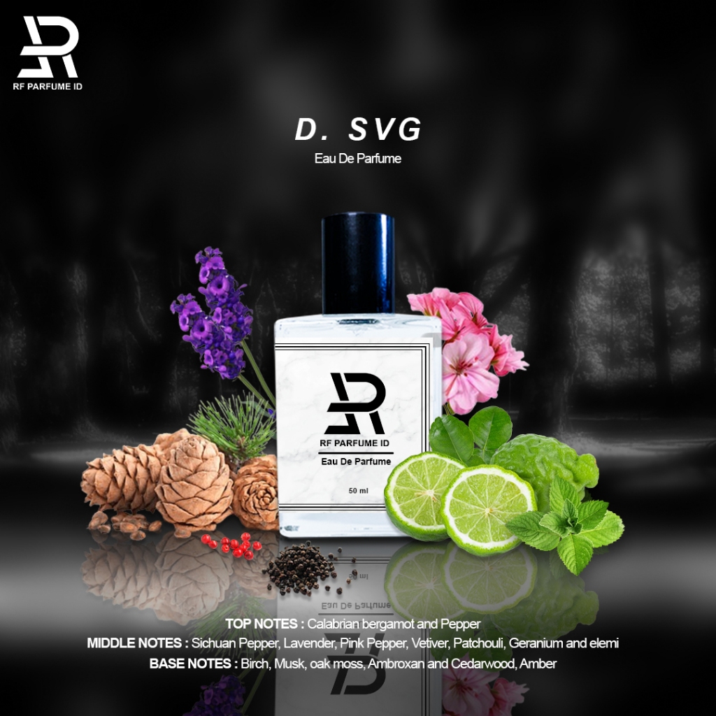 PARFUME PRIA D. SVG TAHAN LAMA WANGI  MEWAH ELEGAN INSPIRED PARFUM RF PARFUME ID