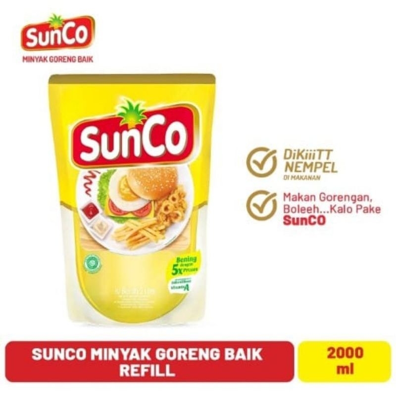 

Minyak Goreng Refil Sunco Sania Fortune 2L