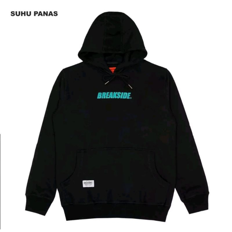 BREAKSIDE SWEATER HOODIE BLACK TOSCA