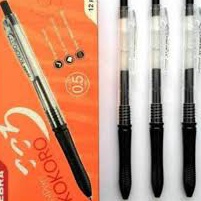 

KUALITAS OKE Pulpen Kokoro 5 mm 12 Pcs Original Produk by Zebra