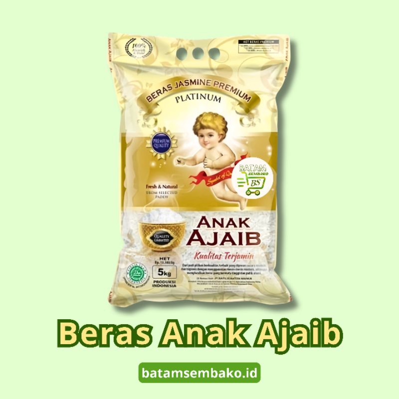 

Beras Anak Ajaib | Beras Jasmine Premium Platinum 5kg / 10kg / 25kg