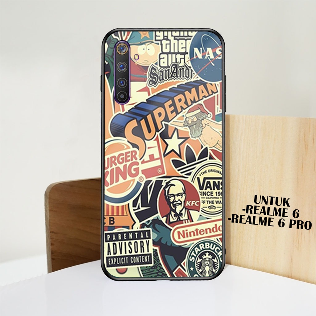KK09 Softcase REALME 6 6 PRO - ALL TYPE SMARTPHONE - Case Bermotif Aesthetic Bisa Request Gambar Cas