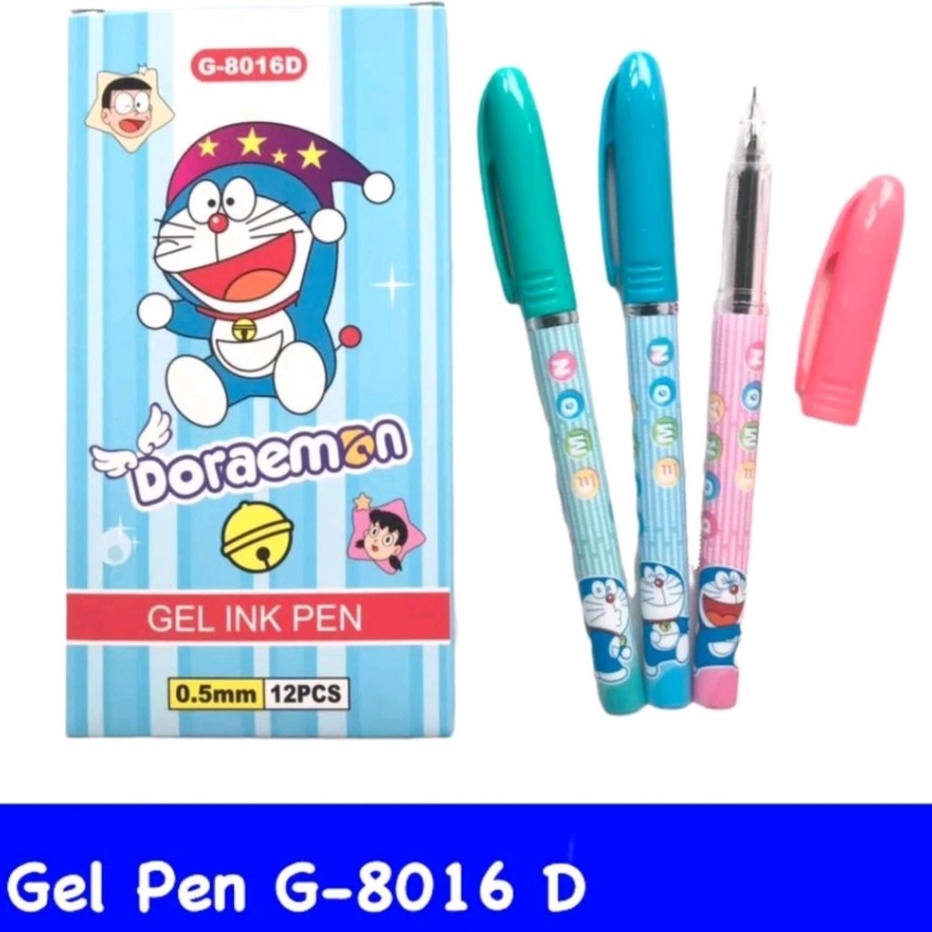 

PRODUCT IMPOR Pulpen Gel Pen G816 D G828 12 pcs Tinta Hitam