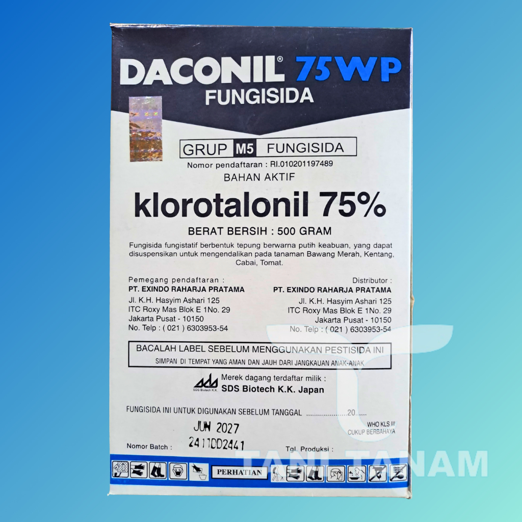DACONIL 75 WP FUNGISIDA PENGENDALI PENYAKIT // DAKONIL FUNGISIDA