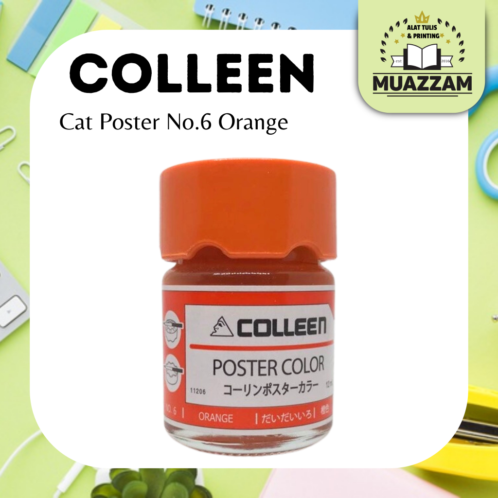

Colleen Cat Poster No.6 Orange