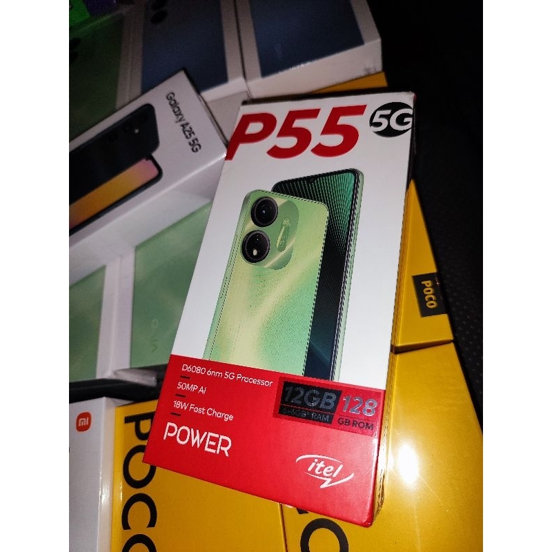 itel p55 5G 6/128gb