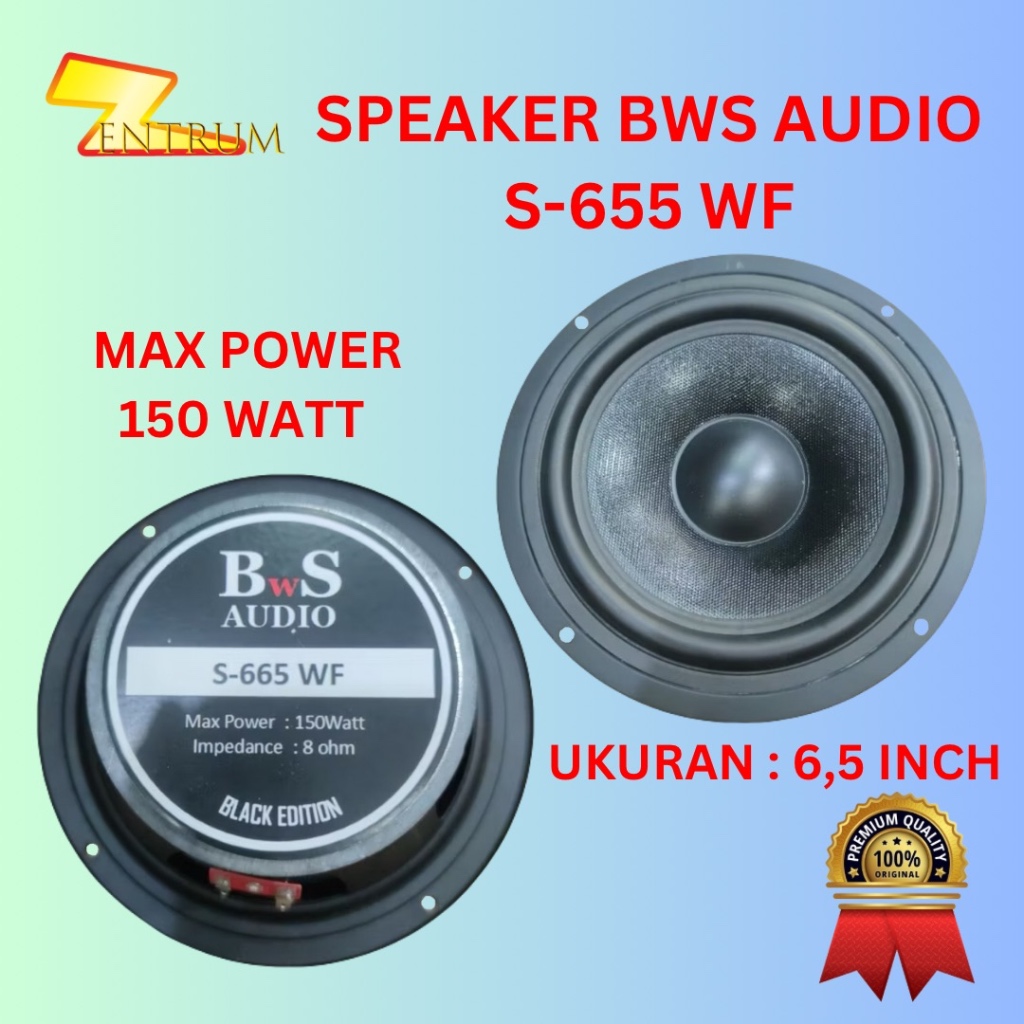 Speaker 6,5 inch BwS Audio 150watt / Speaker 6,5 inch / speaker 6 1/2
