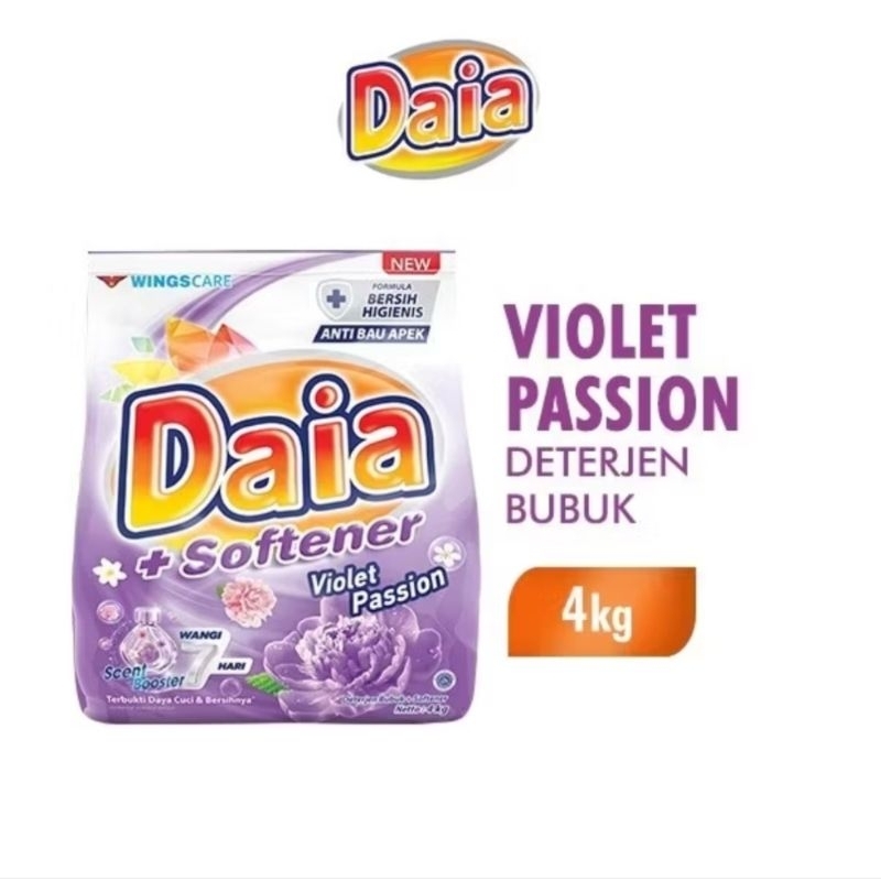 Daia Deterjen Bubuk JUMBO - 4kg