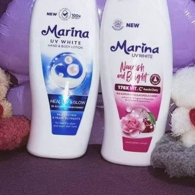 Ready Marina Body Lotion Biru & Ungu