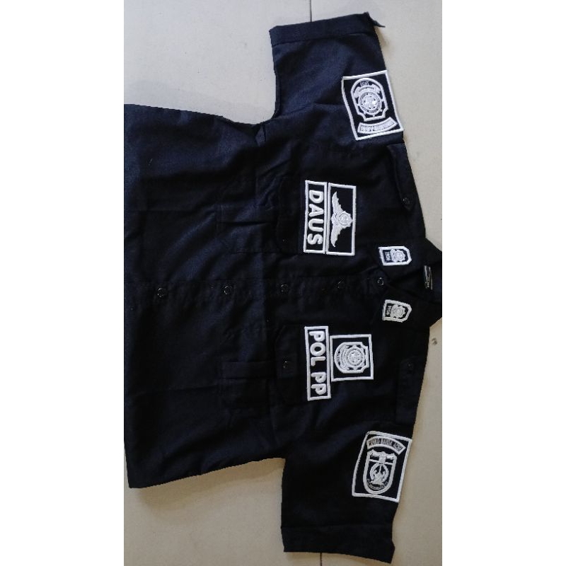 KEMEJA BORDIR POL PP 3D MANTOEL