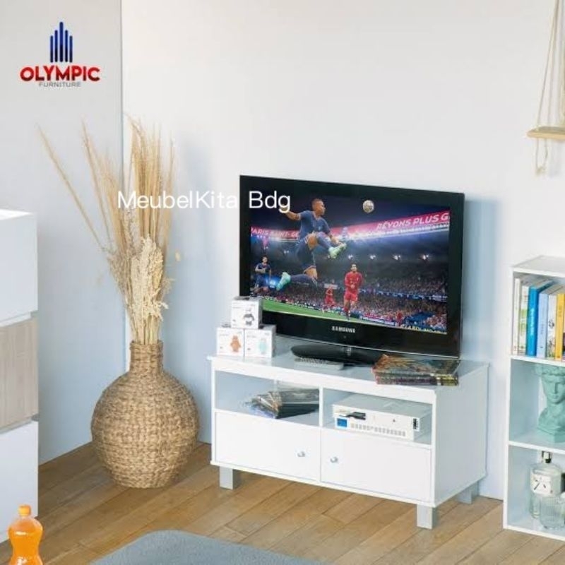Rak tv meja tv rak serbaguna minimalis olympic