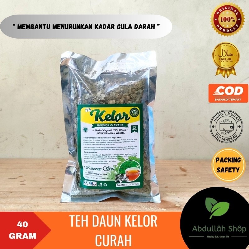 

Teh Seduh Daun Kelor Moringa Oleifera Curah Kencono Sari